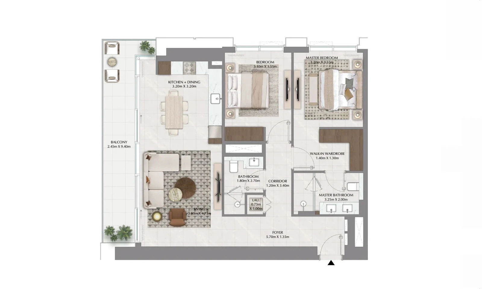 Lyvia by Palace at Dubai Creek Harbour- 2 bedroom